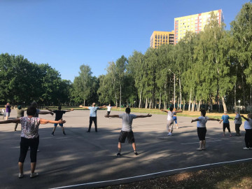 Фото занятий Цигун